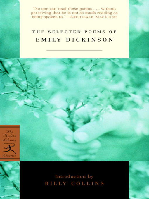Title details for The Selected Poems of Emily Dickinson by Emily Dickinson - Wait list
